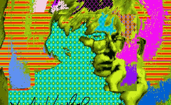 Se encuentran Obras de arte digitales de Warhol en unos disquetes de 1985