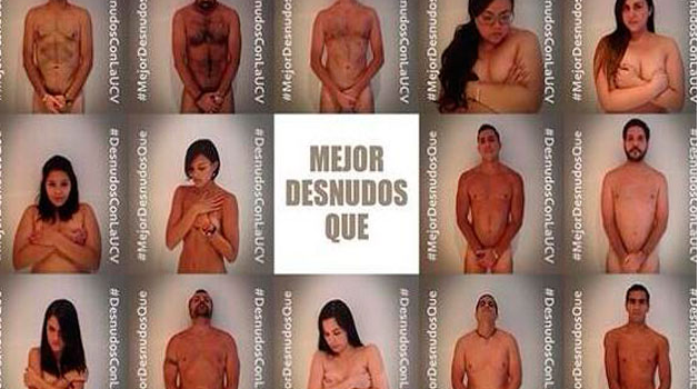 Mejor desnudos que…
