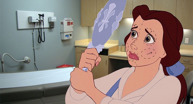 Personajes de Disney, infelices para siempre