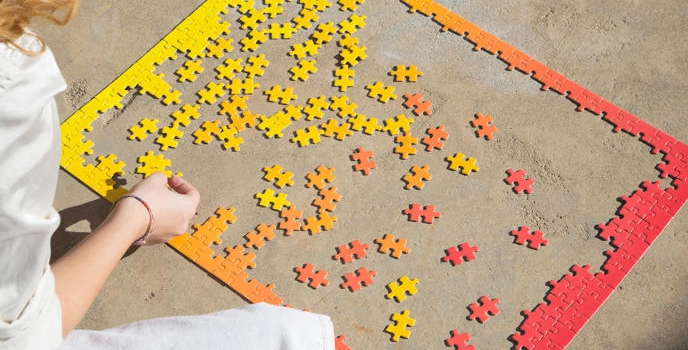 Gradient Puzzle, te romperá la cabeza esta primavera